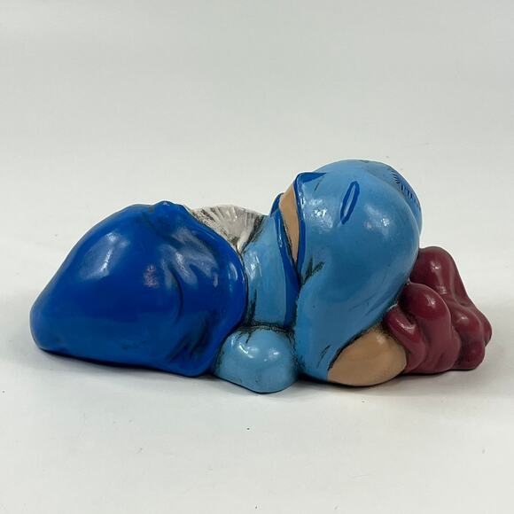 1970's Ceramic Sleeping Garden Gnome Hand Painted Elf Yard Decor Nun Monestary - Picture 3 of 10